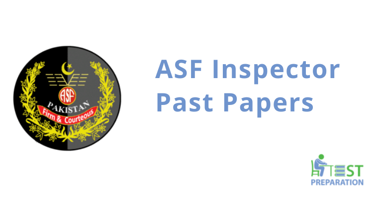 ASF Inspector Past Papers