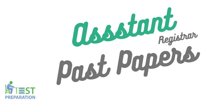 PEC Assistant Registrar Past Papers 