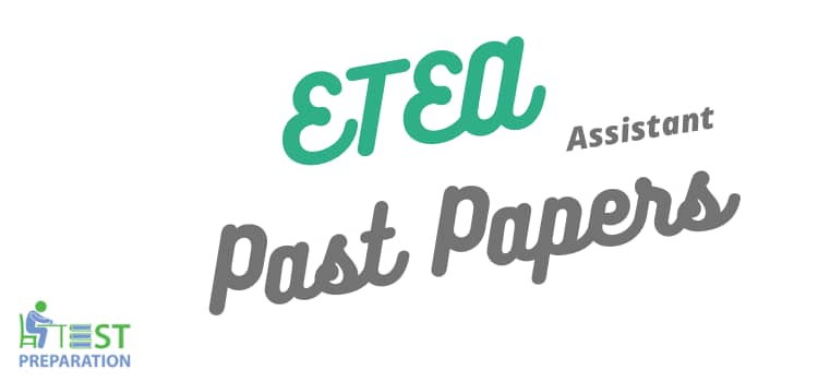 ETEA Assistant Past Papers