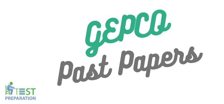 Gepco Past Papers