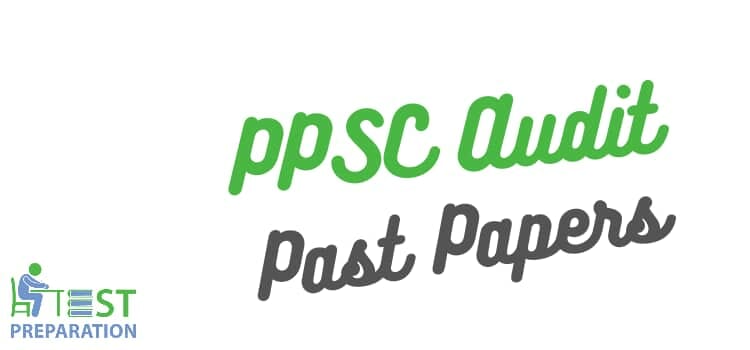 PPSC Audit Officer Past Papers