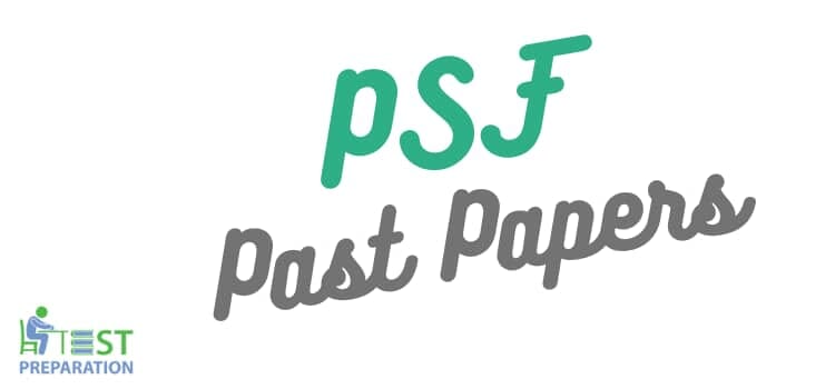 PSF Past Papers