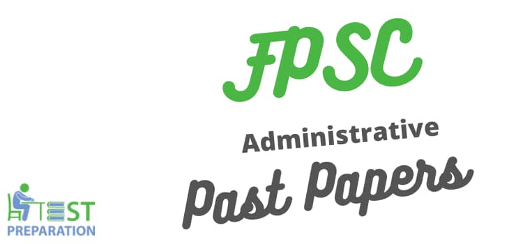 FPSC Past Papers for Administrative Officer