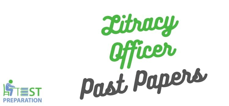District Literacy Officer Past Papers