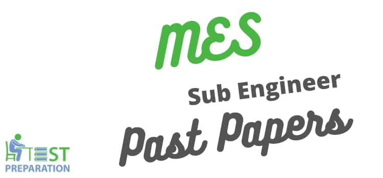 Mes Sub Engineer Test Past Papers