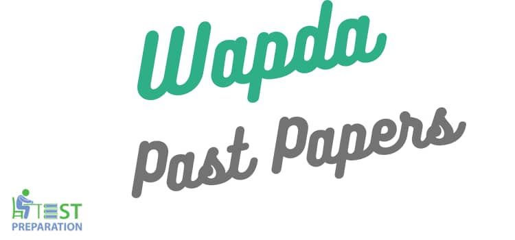 Wapda Past Papers