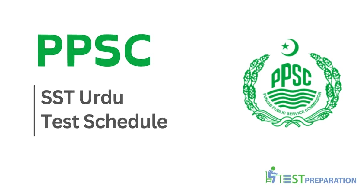 PPSC SST Urdu Test Date