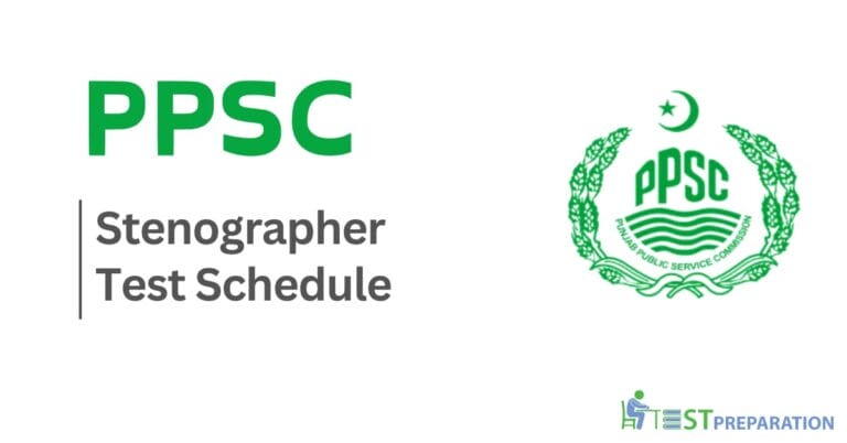 PPSC Stenographer Test Date